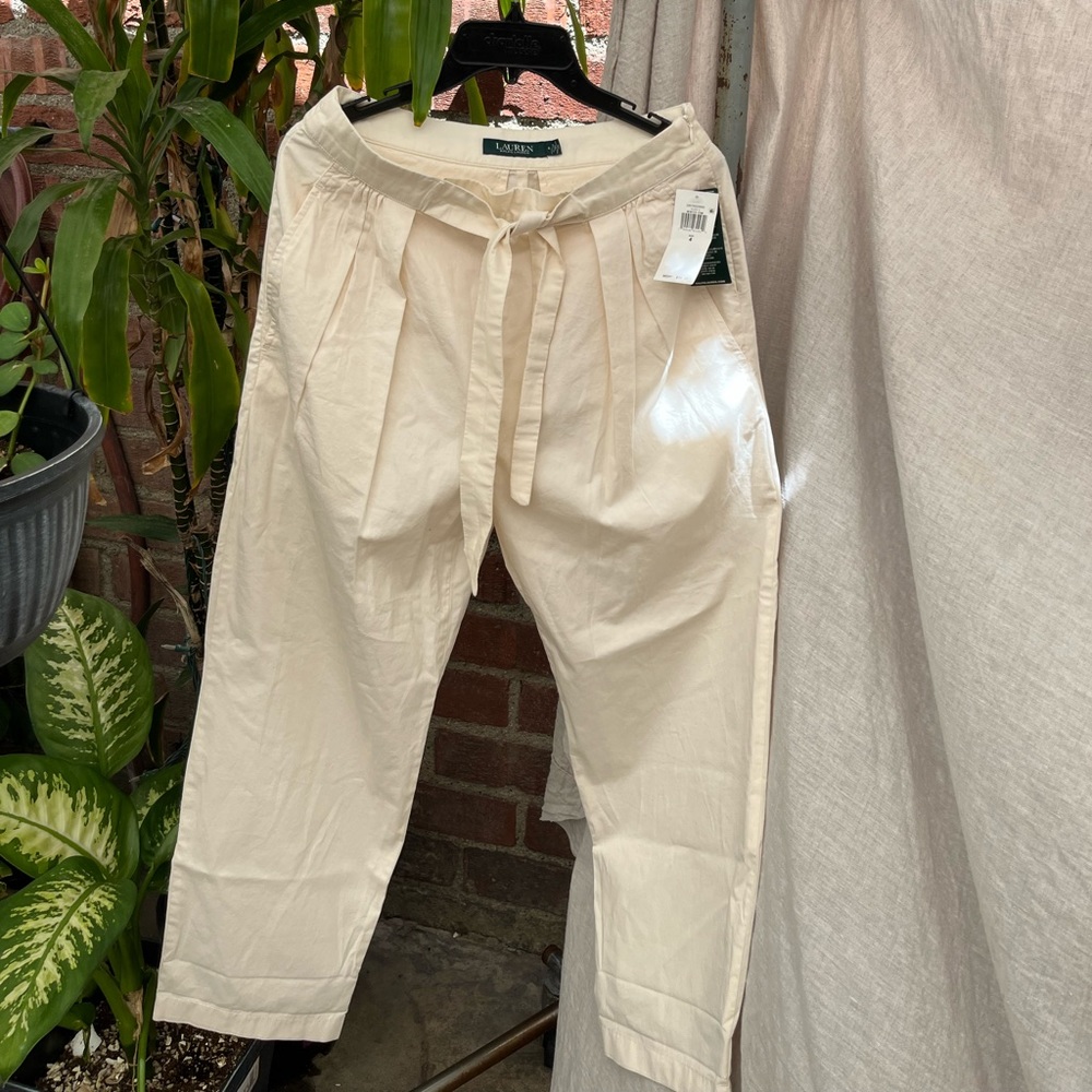 Ralph Lauren Pleated Pant - High Waisted